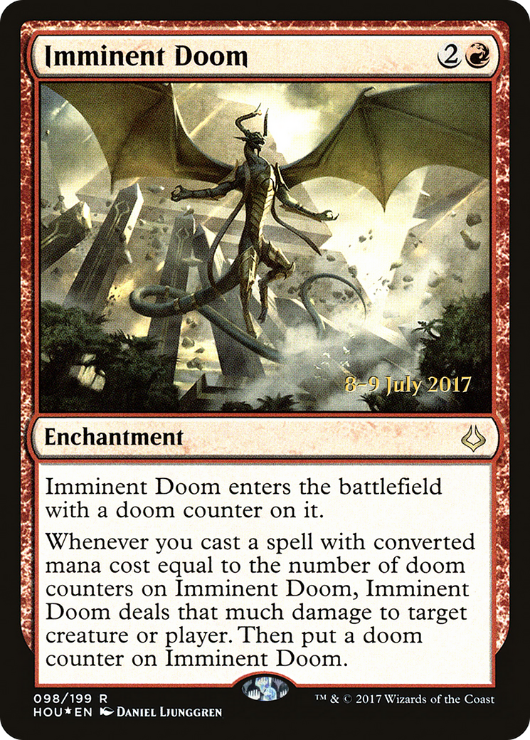 Imminent Doom (PRE-098) - Hour of Devastation Promos Foil