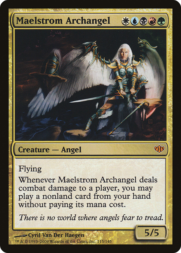 Maelstrom Archangel (CON-115) - Conflux Foil