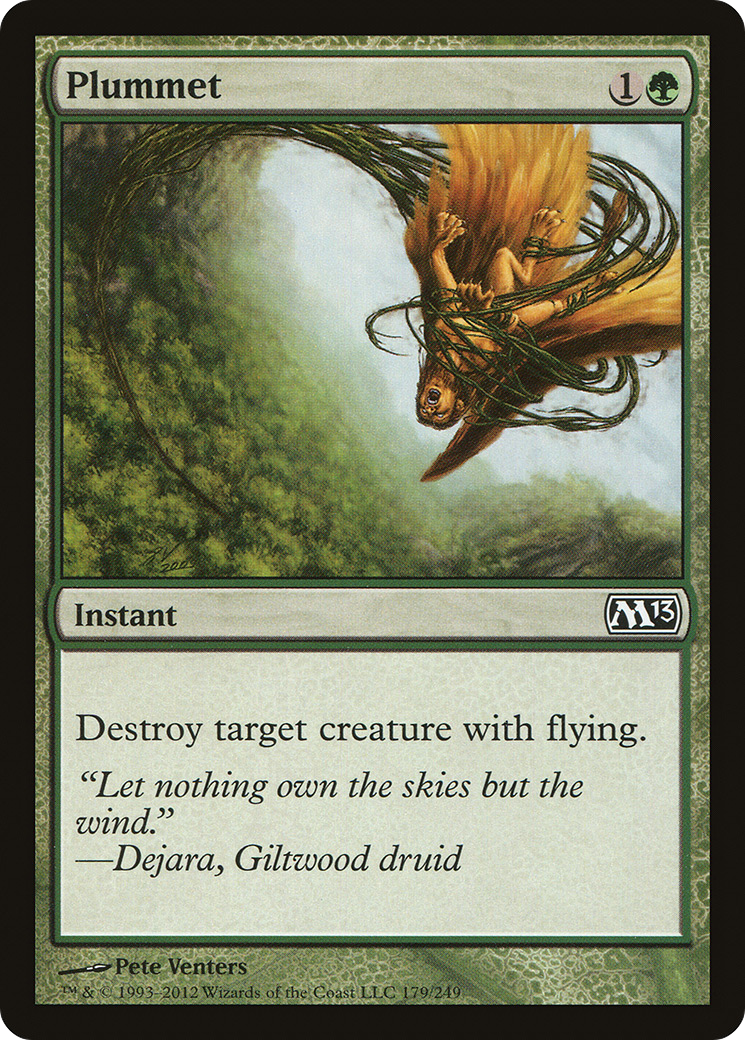 Plummet (M13-179) - Magic 2013 Foil