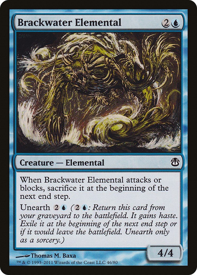 Brackwater Elemental (DDH-046) - Duel Decks: Ajani vs. Nicol Bolas