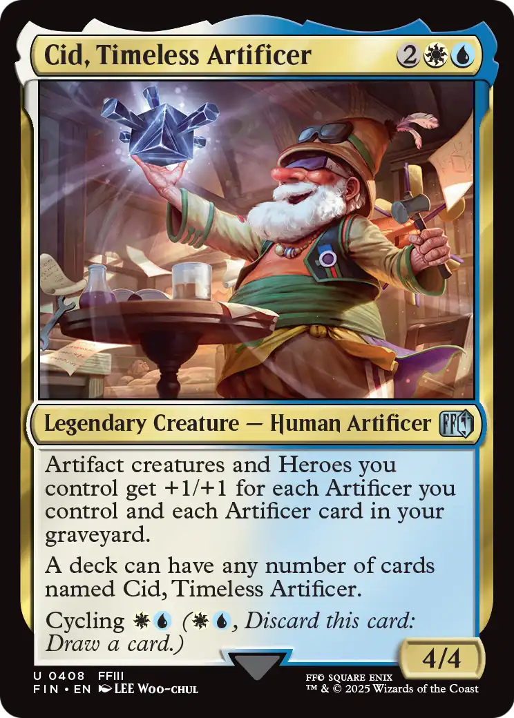 Cid, Timeless Artificer (0408) (FIN-408) - FINAL FANTASY