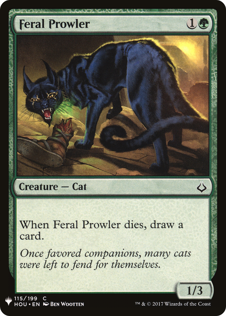 Feral Prowler (LIST-115) - The List