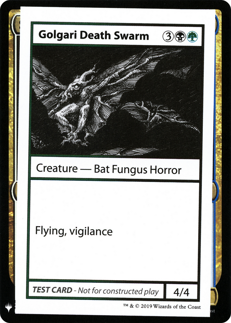 Golgari Death Swarm (CMB1-) - Mystery Booster Playtest Cards 2019