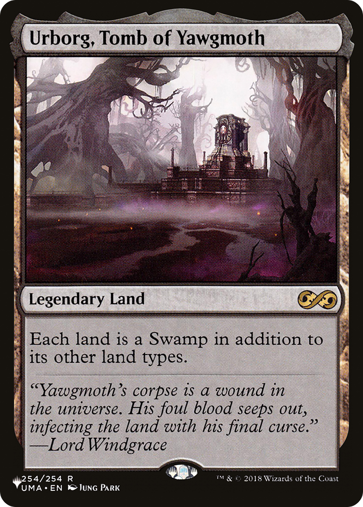 Urborg, Tomb of Yawgmoth (LIST-254/254) - The List