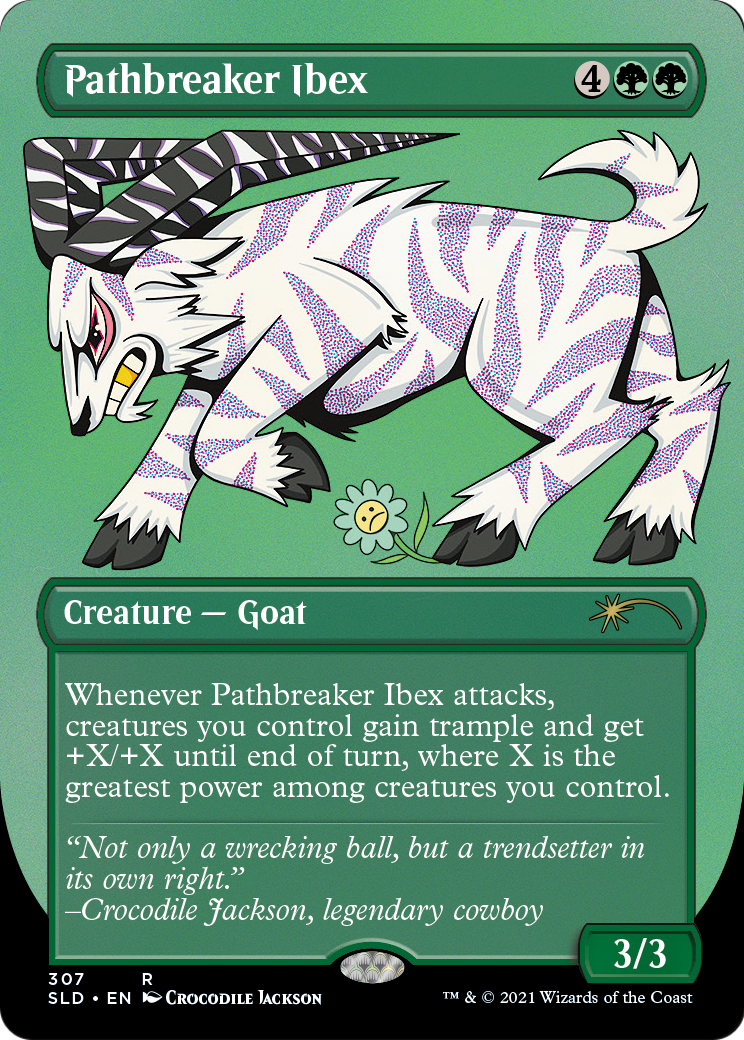 Pathbreaker Ibex (SLD-307) - Secret Lair Drop (Borderless)