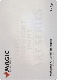Waildrifter // Waildrifter (AMID-032) - Midnight Hunt Art Series (Borderless) Foil