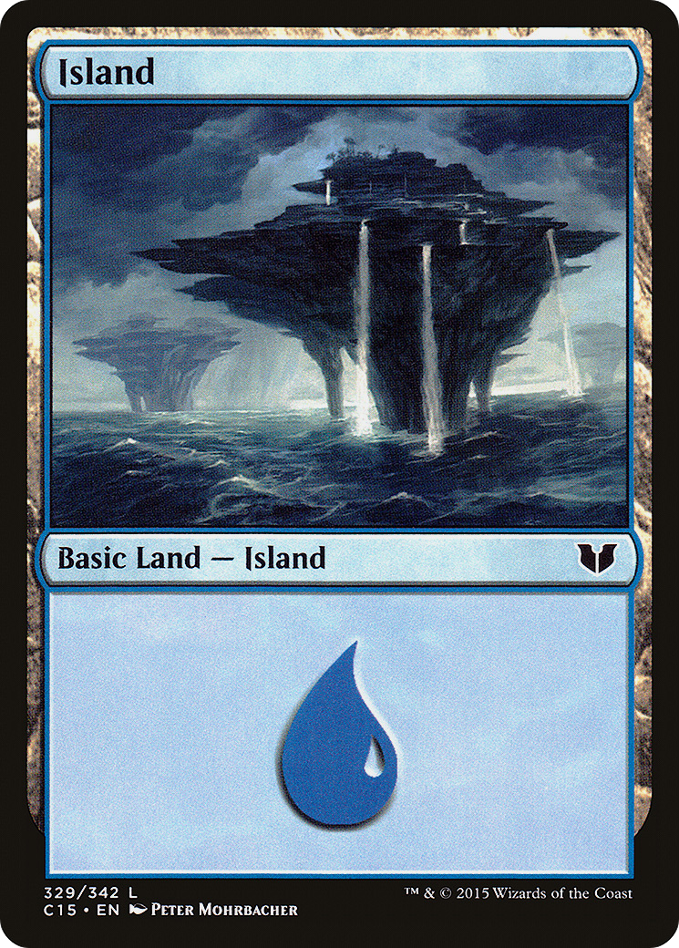 Island (329) (C15-329) - Commander 2015