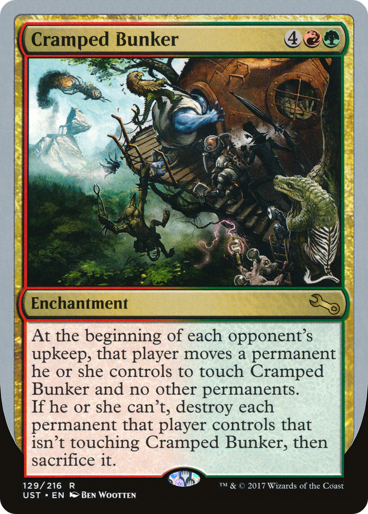Cramped Bunker (UST-129) - Unstable Foil