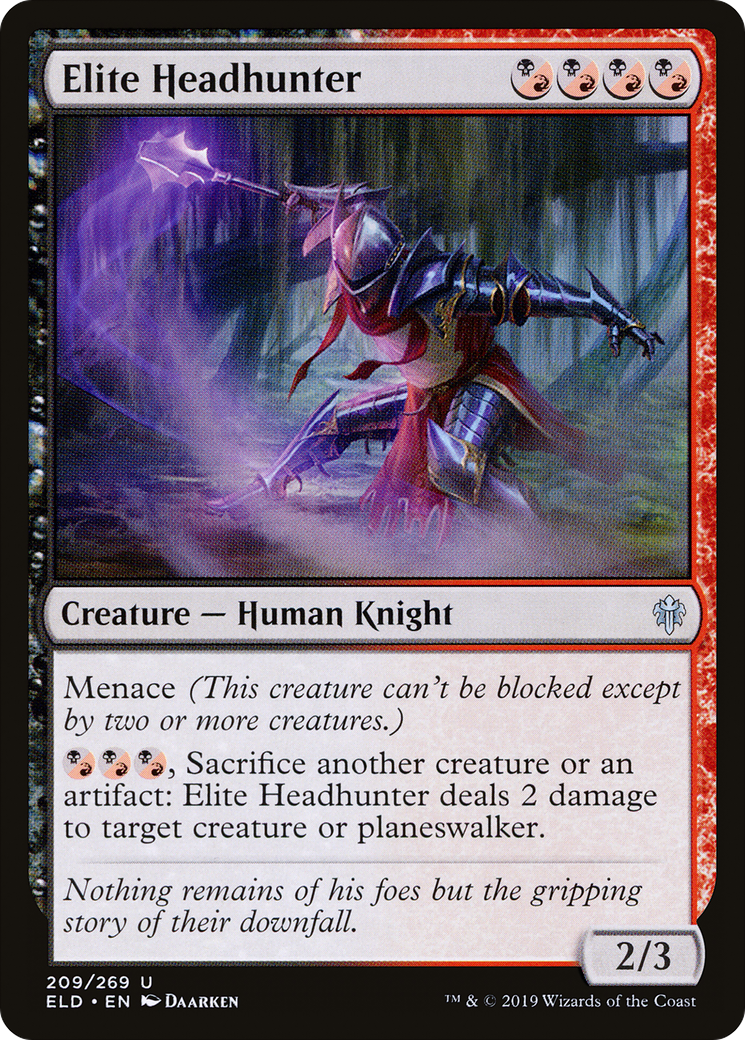 Elite Headhunter (ELD-209) - Throne of Eldraine