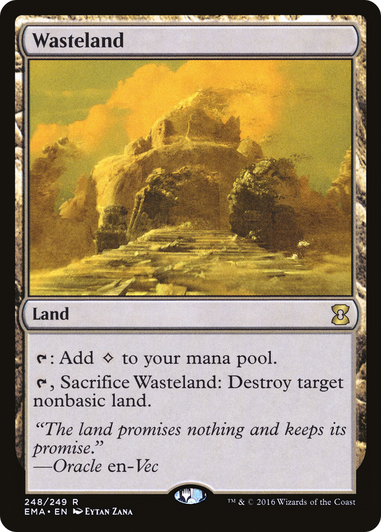 Wasteland (EMA-248) - Eternal Masters Foil