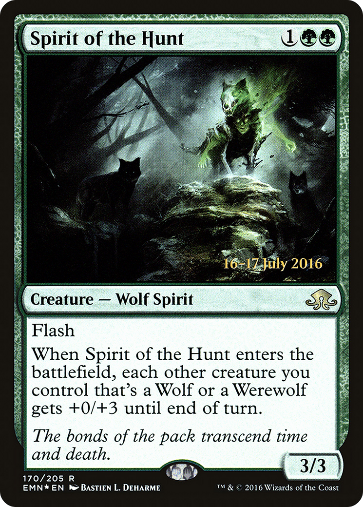 Spirit of the Hunt (PRE-170) - Eldritch Moon Promos Foil