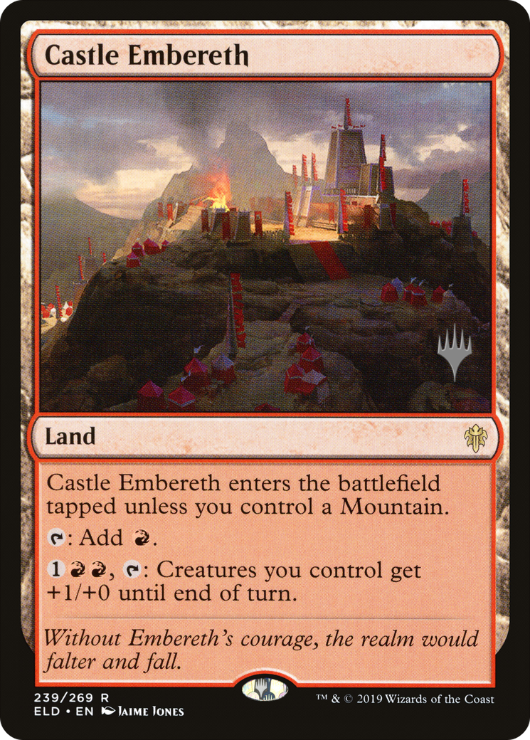 Castle Embereth (PPELD-239) - Throne of Eldraine Promos