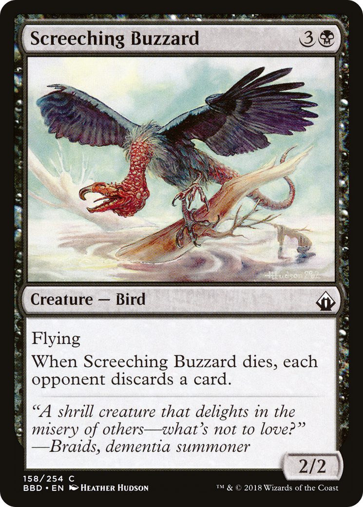Screeching Buzzard (BBD-158) - Battlebond