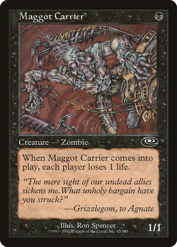 Maggot Carrier (PLS-045) - Planeshift Foil