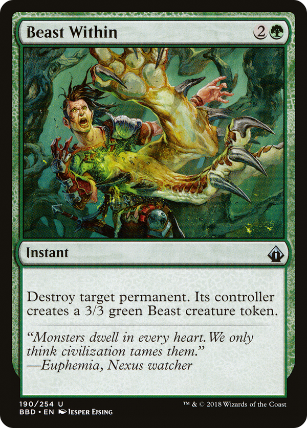 Beast Within (BBD-190) - Battlebond Foil