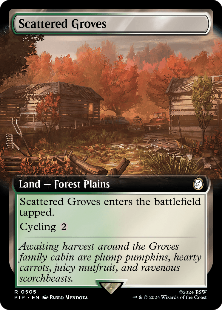 Scattered Groves (Extended Art) (PIP-505) - Fallout: (Extended Art)