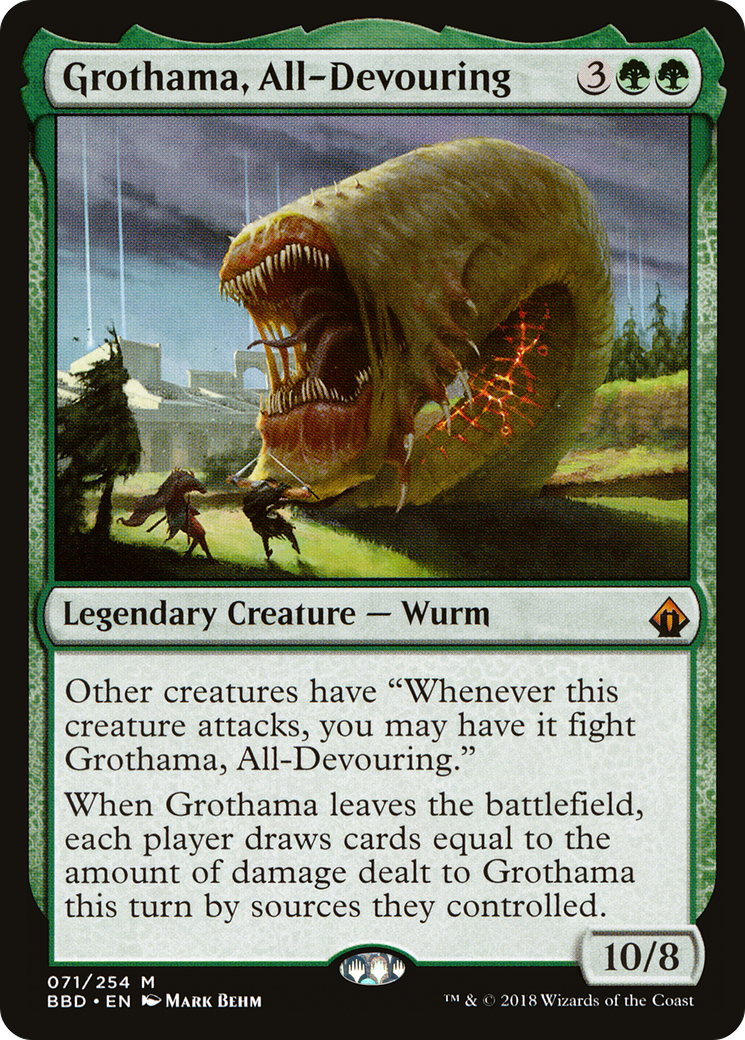 Grothama, All-Devouring (BBD-071) - Battlebond Foil