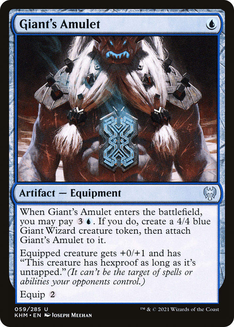 Giant's Amulet (KHM-059) - Kaldheim Foil