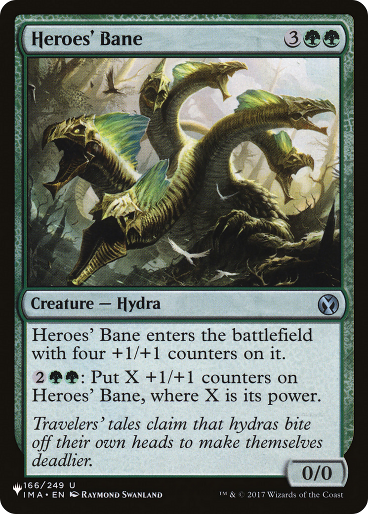 Heroes' Bane (LIST-166/249) - The List