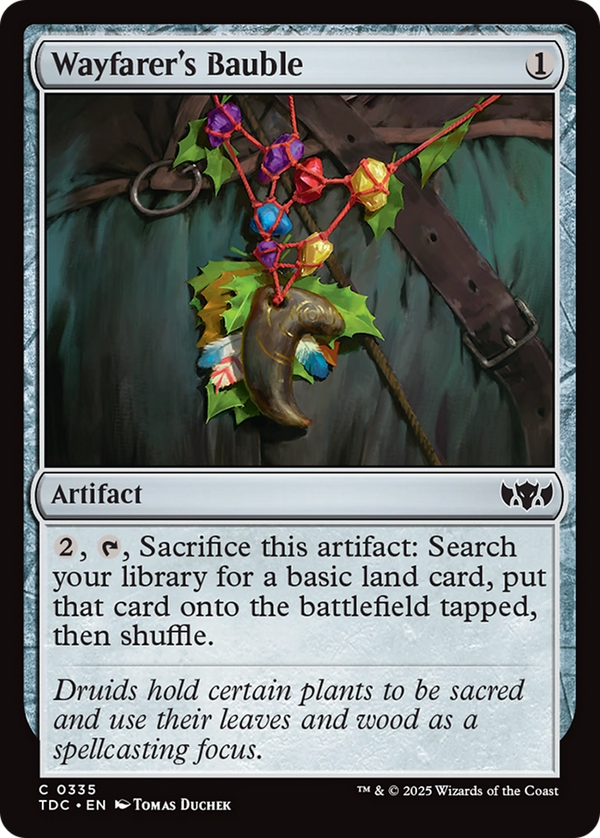 Wayfarer's Bauble (TDC-335) - Commander: Tarkir: Dragonstorm