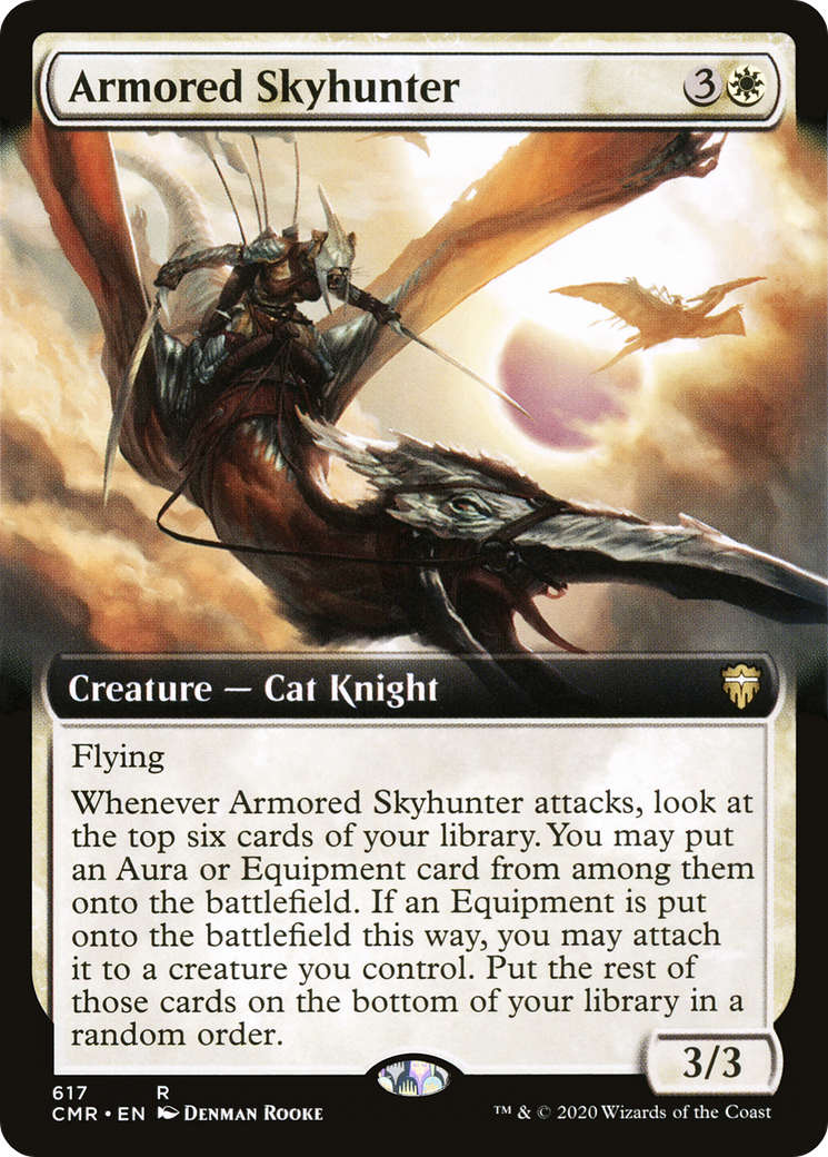 Armored Skyhunter (Extended Art) (CMR-617) - Commander Legends: (Extended Art)