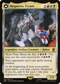 Megatron, Tyrant (BOT-012) - Transformers: (convertdfc)
