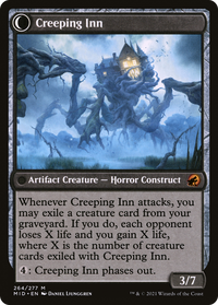 Hostile Hostel (MID-264) - Innistrad: Midnight Hunt: (Double Faced Transform) Foil