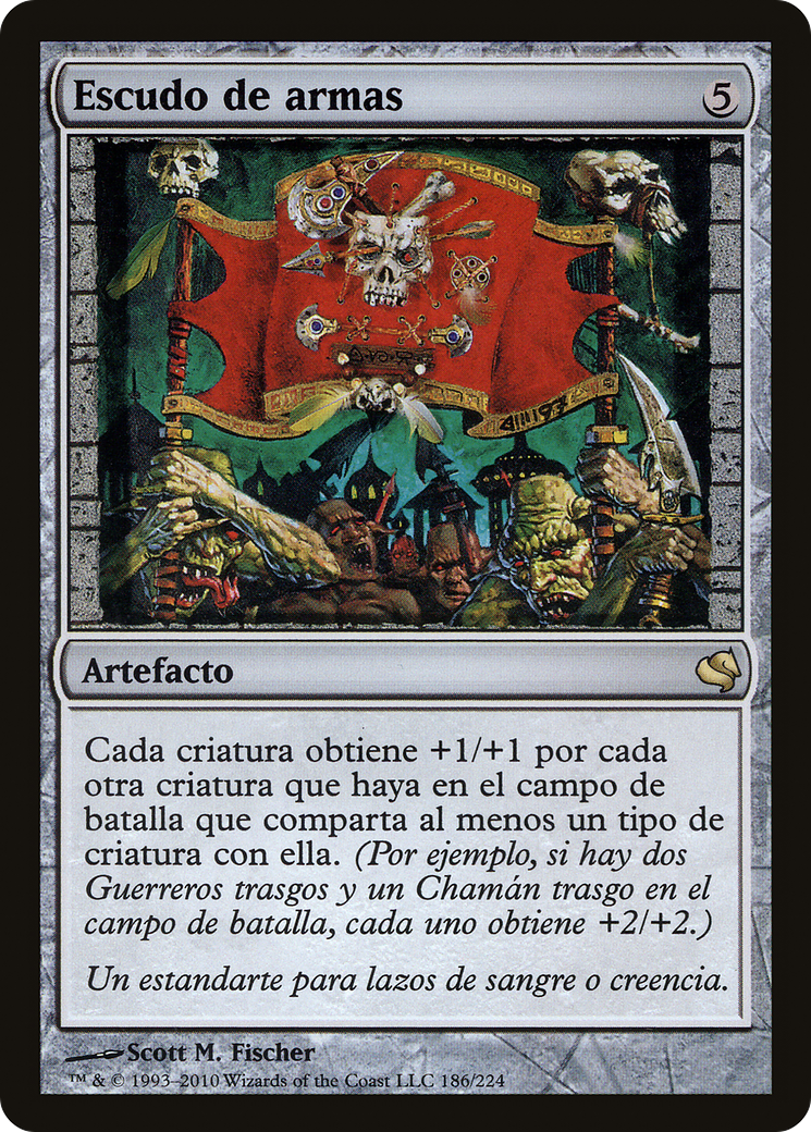 Coat of Arms (Spanish) - "Escudo de armas" (PS11-186) - Salvat 2011