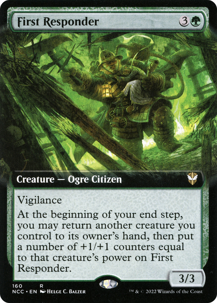 First Responder (Extended Art) (NCC-160) - New Capenna Commander: (Extended Art)