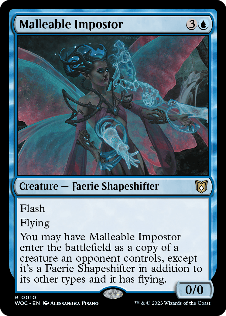 Malleable Impostor (WOC-010) - Wilds of Eldraine Commander