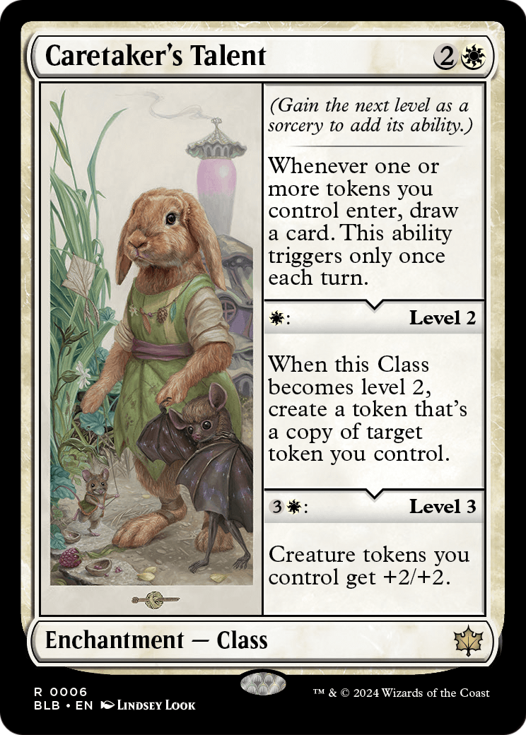 Caretaker's Talent (BLB-006) - Bloomburrow