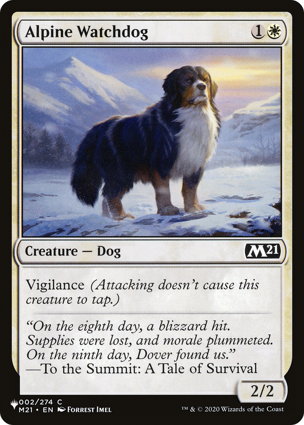 Alpine Watchdog (LIST-002/274) - The List