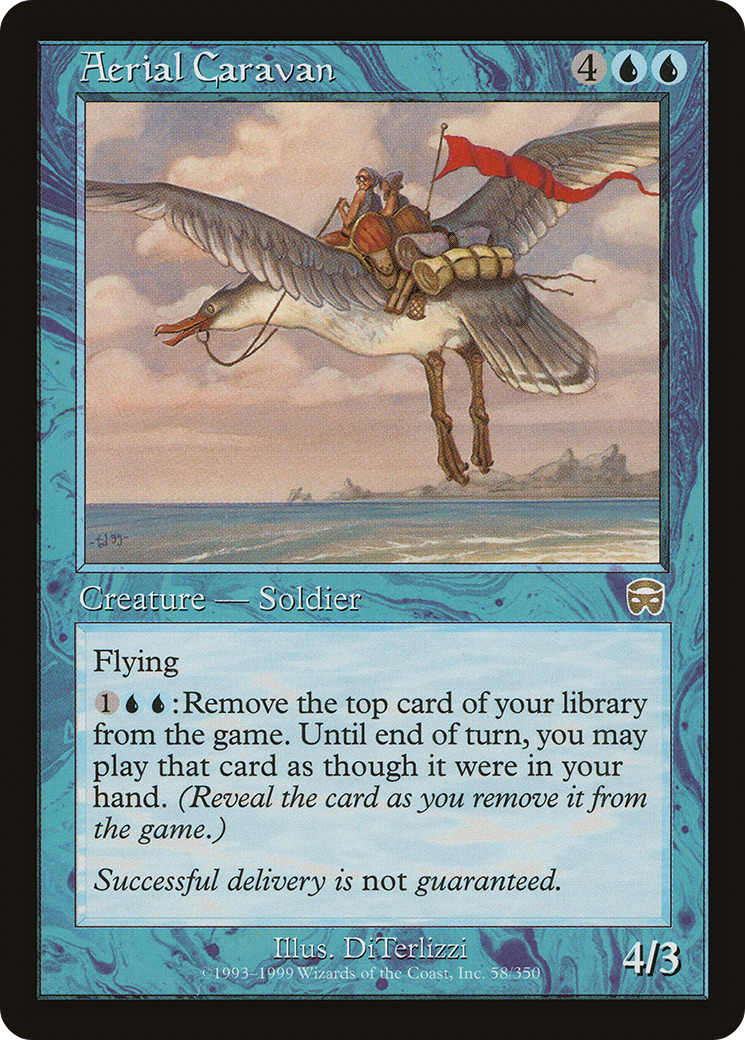 Aerial Caravan (MMQ-058) - Mercadian Masques
