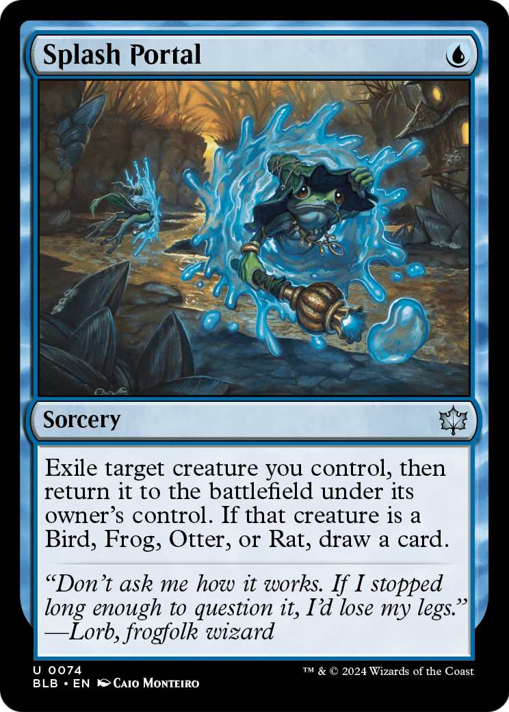 Splash Portal (BLB-074) - Bloomburrow