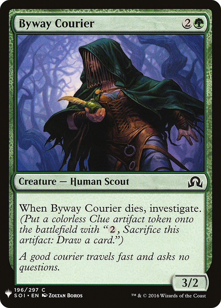 Byway Courier (LIST-196) - The List