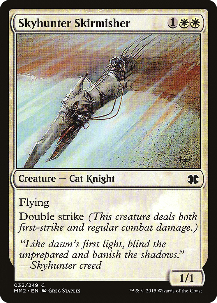 Skyhunter Skirmisher (MM2-032) - Modern Masters 2015 Foil
