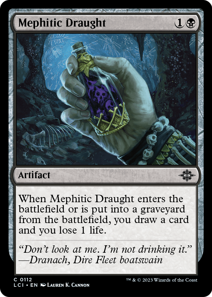 Mephitic Draught (LCI-112) - The Lost Caverns of Ixalan
