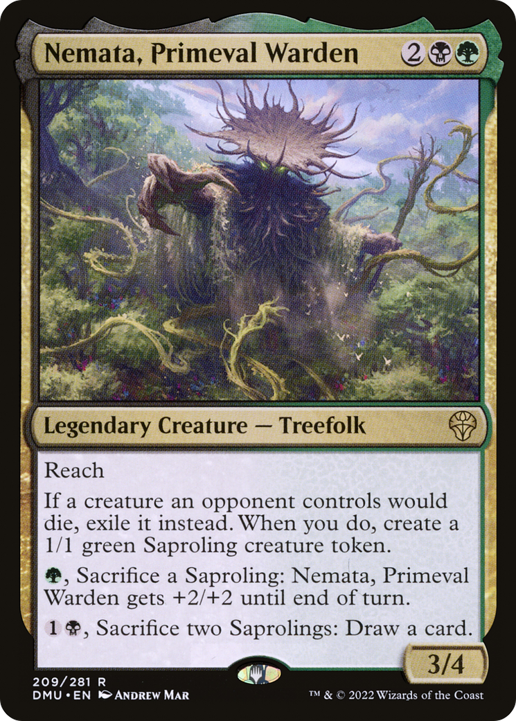 Nemata, Primeval Warden (DMU-209) - Dominaria United