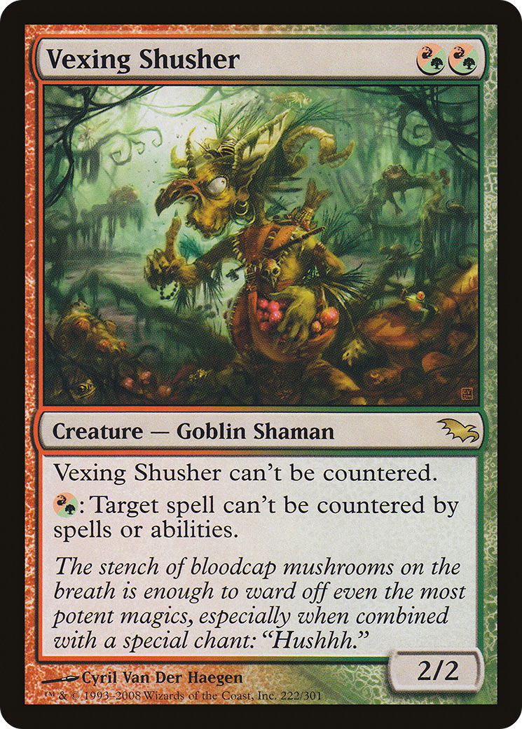Vexing Shusher (SHM-222) - Shadowmoor Foil