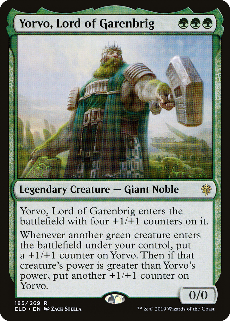 Yorvo, Lord of Garenbrig (ELD-185) - Throne of Eldraine