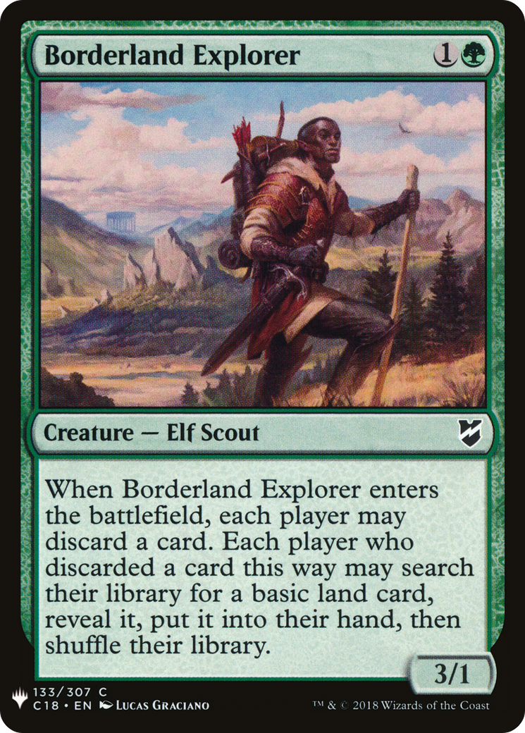 Borderland Explorer (LIST-133) - The List