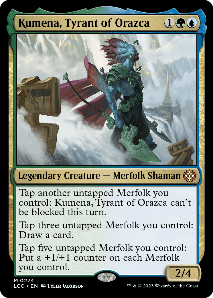 Kumena, Tyrant of Orazca (LCC-274) - The Lost Caverns of Ixalan Commander
