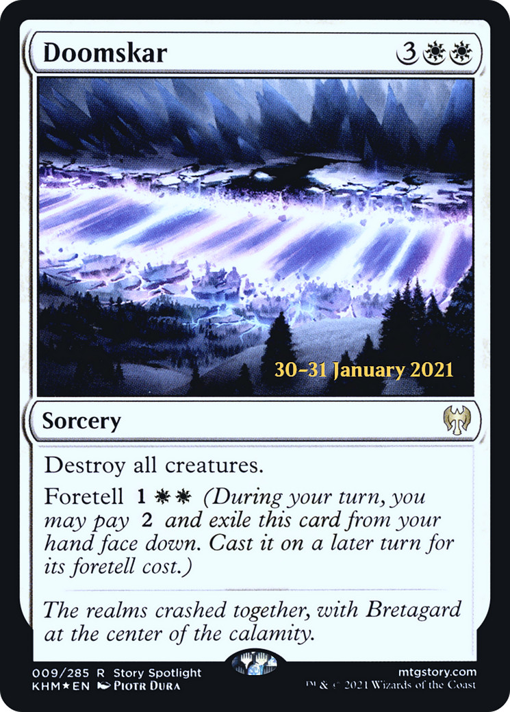 Doomskar (PRE-009) - Kaldheim Promos Foil