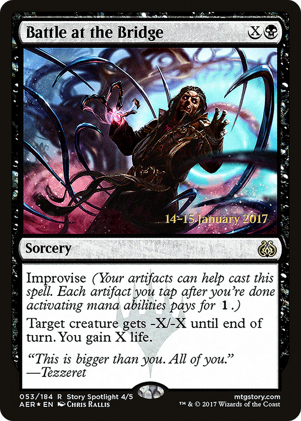 Battle at the Bridge (PRE-053) - Aether Revolt Promos Foil