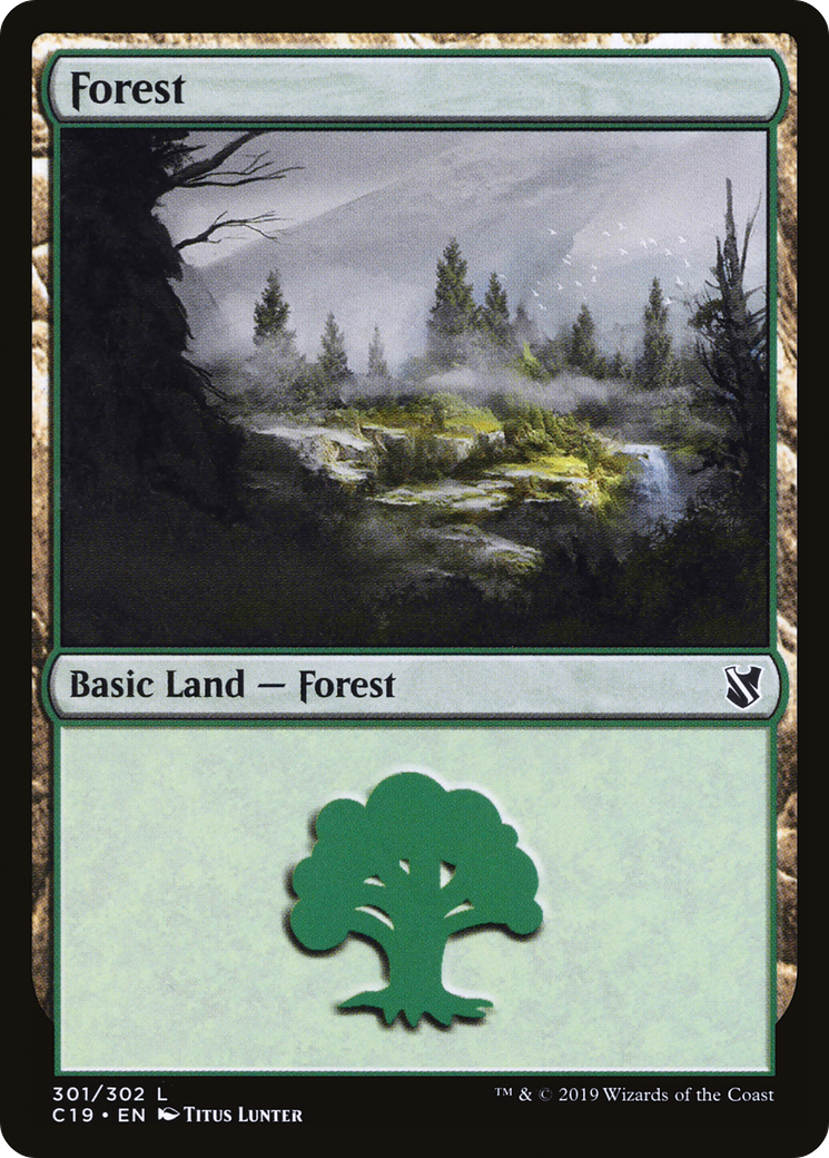 Forest (301) (C19-301) - Commander 2019