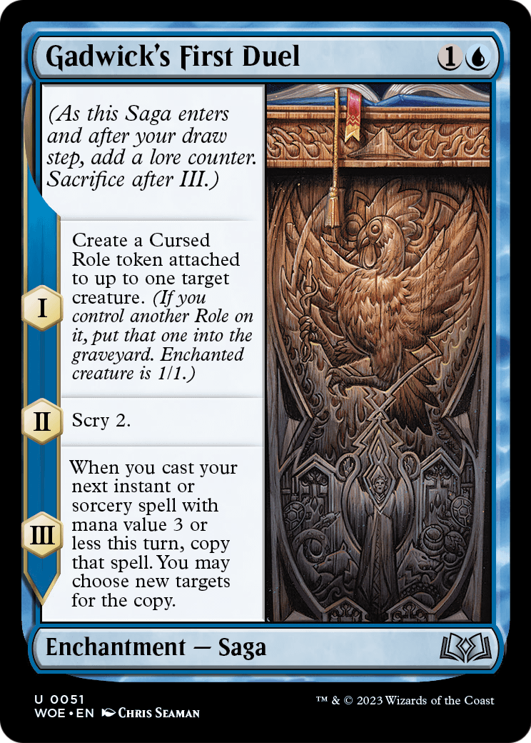 Gadwick's First Duel (WOE-051) - Wilds of Eldraine