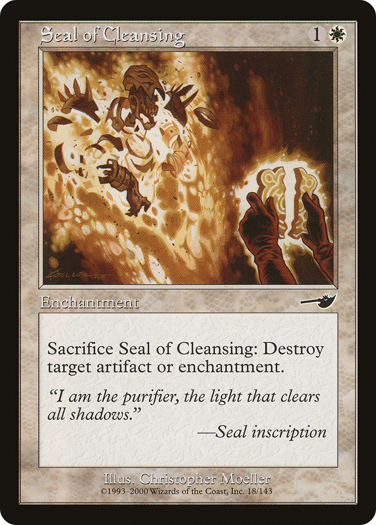 Seal of Cleansing (NMS-018) - Nemesis