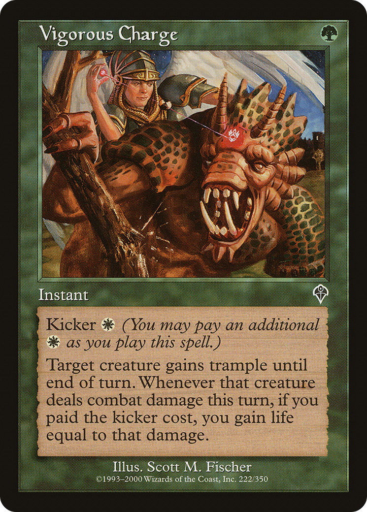 Vigorous Charge (INV-222) - Invasion Foil