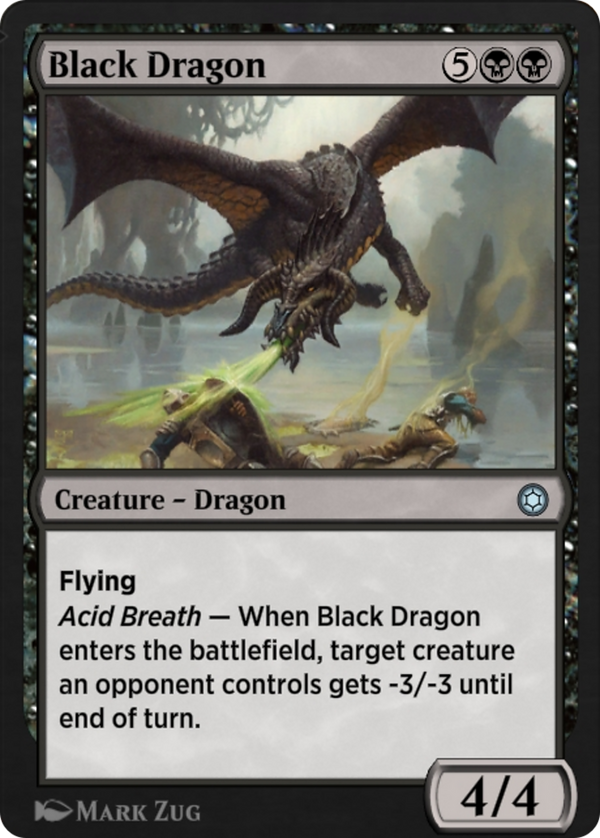 Black Dragon (HBG-144) - Alchemy Horizons: Baldur's Gate