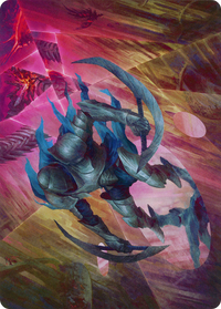 Xerex Strobe-Knight // Xerex Strobe-Knight (AMOM-020) - March of the Machine Art Series (Borderless) Foil